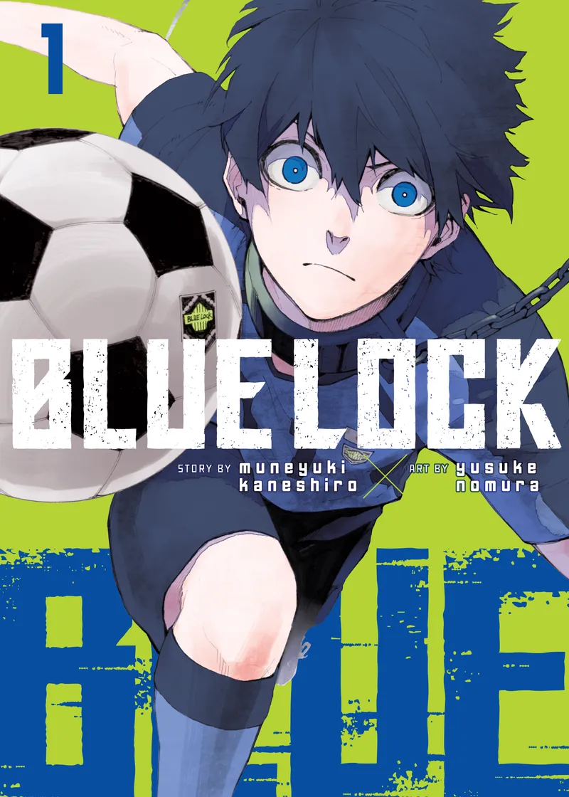 Blue Lock, Volume 1 cover